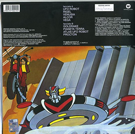 Actarus: Atlas Ufo Robot [Winyl]