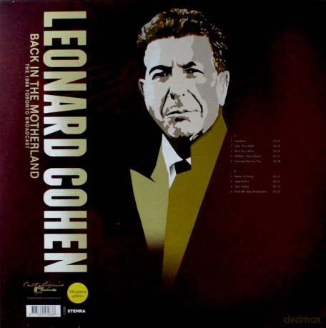 Leonard Cohen: Back In The Motherland - Best [Winyl]