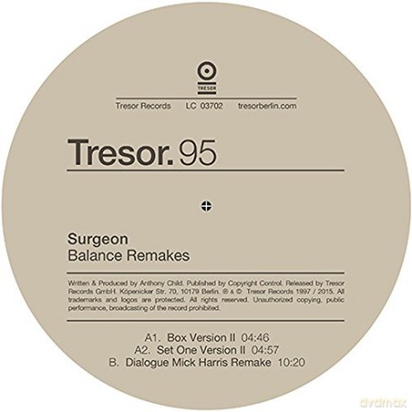Surgeon: Balance Remixes [Winyl]