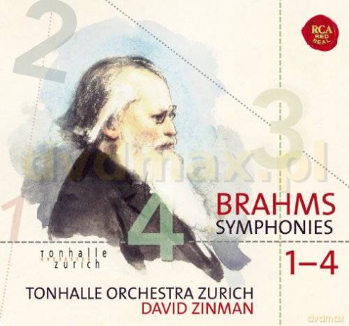 David Zinman: Brahms: Symphonies 1-4 [3CD]