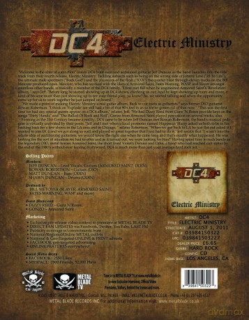 DC4: Electric Ministry [CD]