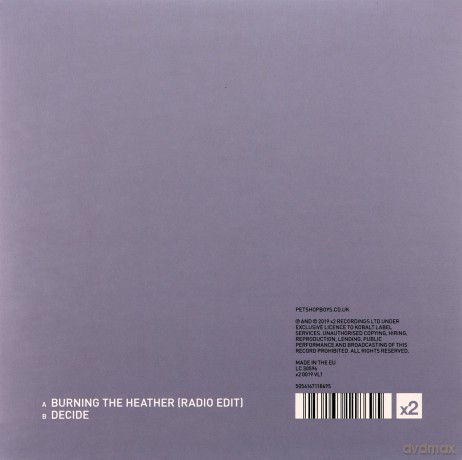 Pet Shop Boys: Burning The Heather [Winyl]