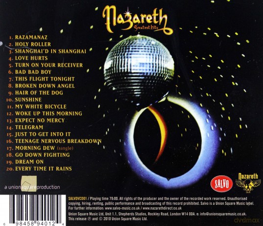 Nazareth: Greatest Hits [CD]