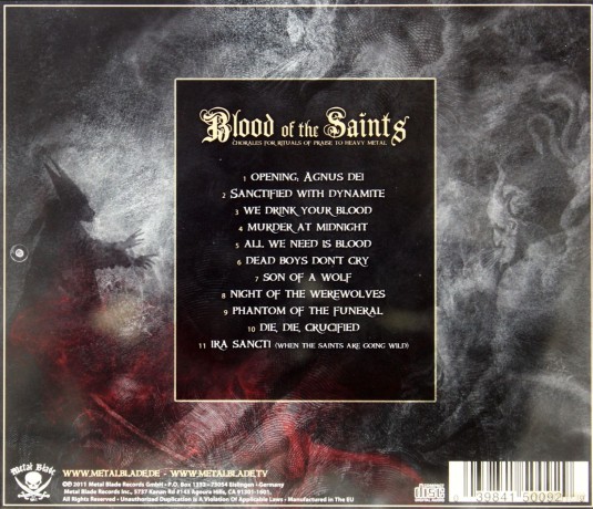 Powerwolf: Blood Of The Saints [CD]