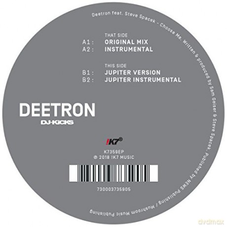 Deetron Feat. Steve Spacek: Choose Me [Winyl]