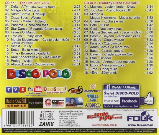 Top Hits Disco Polo 2011 vol. 5 [2CD]