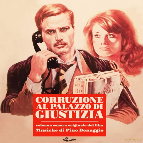 Pino Donaggio: Corruzione Al Palazzo Di Giustizia 'solid Red 180 Gr. Limited) [Winyl]