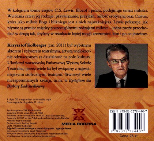 Cztery miłości - Clive Staples Lewis [AUDIOBOOK] [CD-MP3]