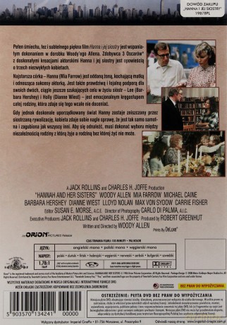 Hanna i jej siostry (polski lektor) [DVD]