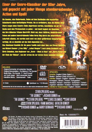 Goonies [DVD]