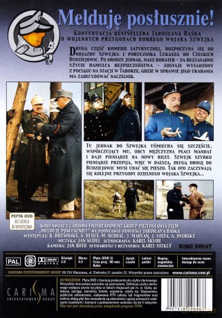 Dobry Wojak Szwejk / Dobry Wojak Szwejk 2: Melduję posłusznie Pakiet [2DVD]
