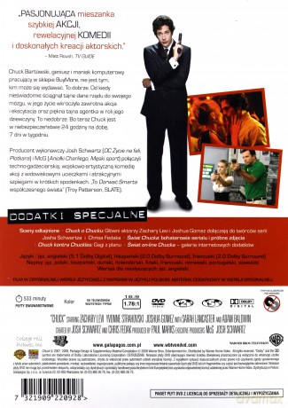 Chuck sezon 1 [4DVD]