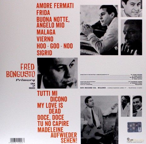 Fred Bongusto: Fred Bongusto [Winyl]