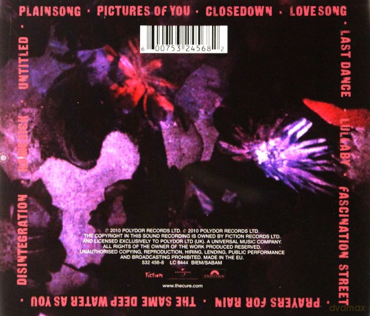 The Cure: Disintegration (Remastered) [CD]