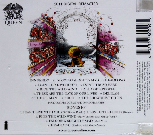 Queen: Innuendo (Deluxe) [2CD]