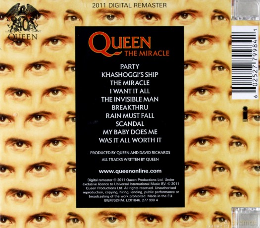Queen: Miracle [CD]