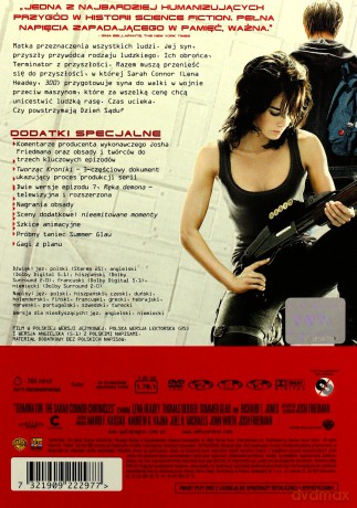 Terminator: Kroniki Sary Connor sezon 1 [3DVD]