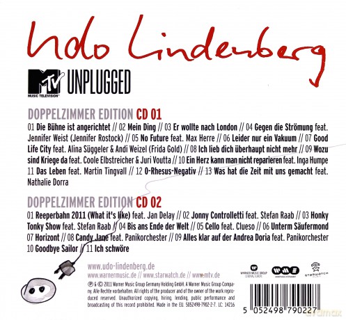 Udo Lindenberg: MTV Unplugged Live Aus Dem Hotel Atlantic [2CD]