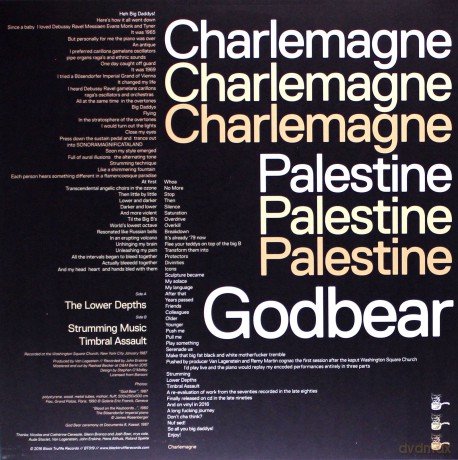 Charlemagne Palestine: Godbear [Winyl]