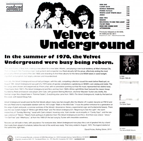The Velvet Underground: Golden Archive'series [Winyl]