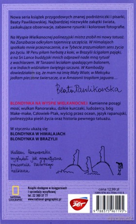 Blondynka na Wyspie Wielkanocnej - Beata Pawlikowska [KSIĄŻKA]