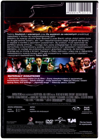 Szybcy i wściekli: Tokio Drift edycja specjalna [DVD]
