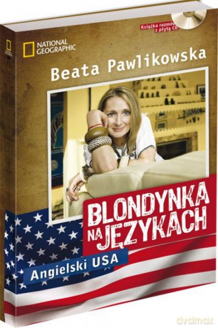 Blondynka na językach: Angielski USA - Beata Pawlikowska [KSIĄŻKA]+[CD]