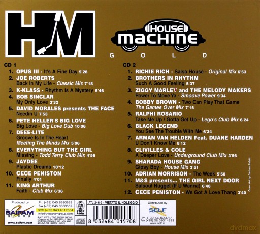 House Machine Gold vol. 2 [CD]