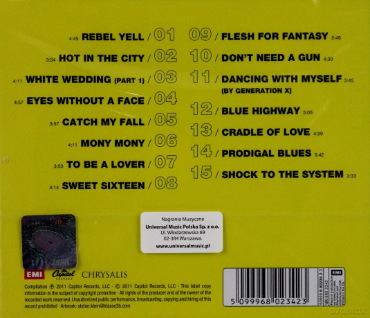 Billy Idol: Essential [CD]