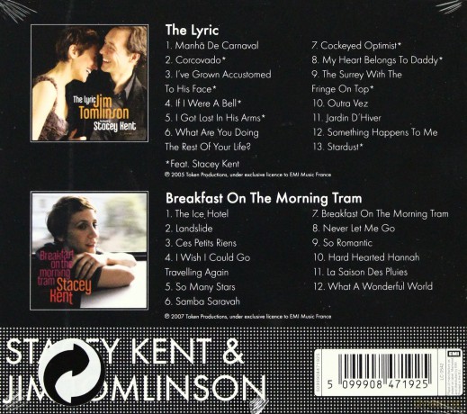 Stacey Kent: Breakfest On The Morning Tram+The Lyric [2CD]