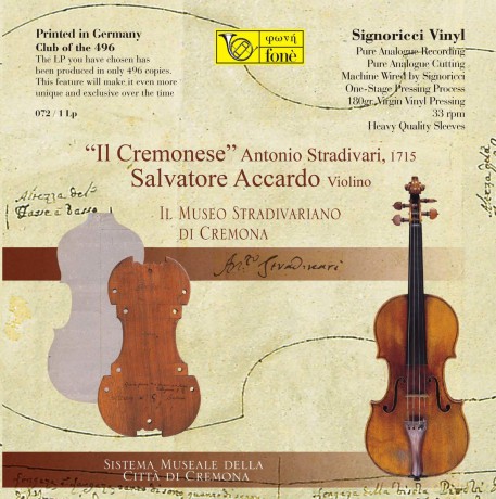 Salvatore Accardo: Il Cremonese [Winyl]