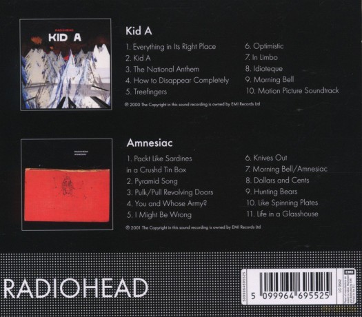 Radiohead: Kid A+Amnesiac [2CD]
