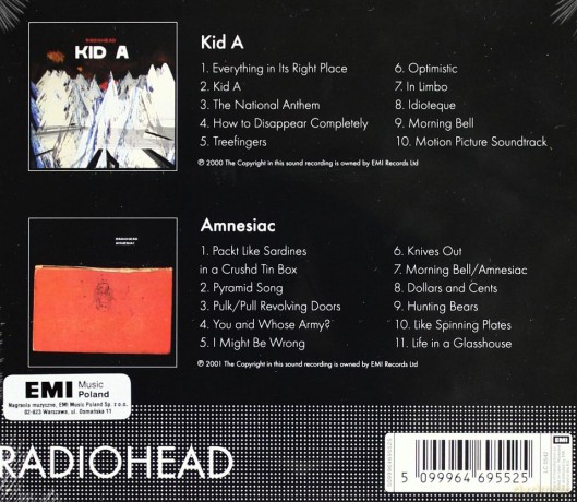 Radiohead: Kid A+Amnesiac [2CD]
