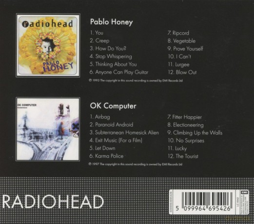 Radiohead: Pablo Honey+Ok. Computer [BOX] [2CD]