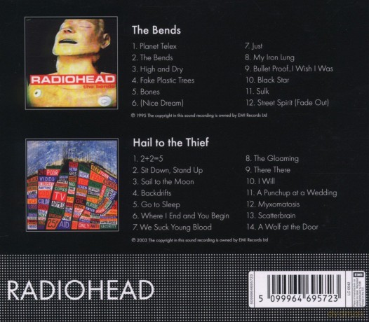 Radiohead: The Bends+Hail To The Thief [2CD]