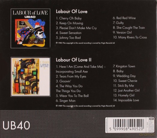 Ub 40: Labour Of Love I+Labour Of Love II [2CD]
