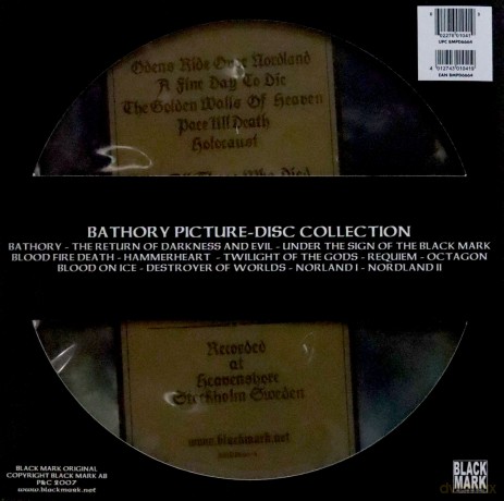 Bathory: Blood Fire Death [Winyl]