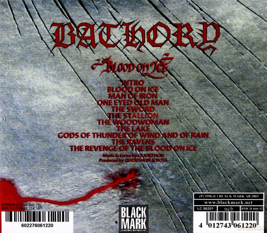 Bathory: Blood On Ice [CD]