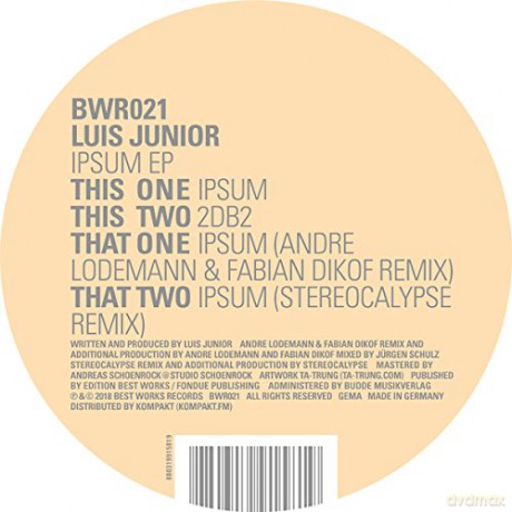 Luis Junior: Ipsum [Winyl]