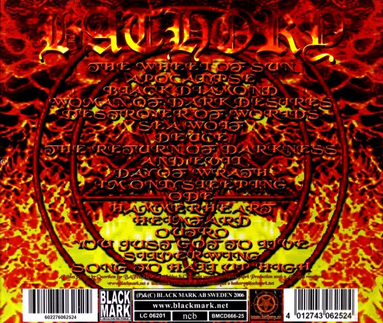 Bathory: In Memory Of Quorthon Vol.3 [CD]
