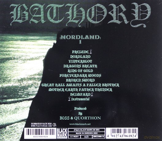 Bathory: Nordland I [CD]