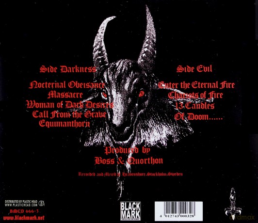 Bathory: Under The Sign Of The Balck [CD]