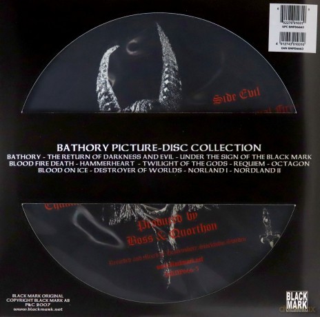 Bathory: Under The Sign Of The Black Mark Picture [Winyl]