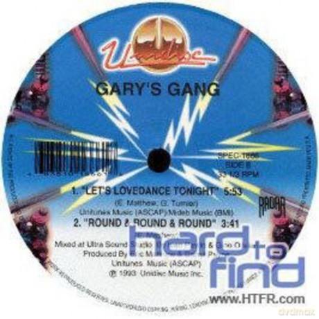Gary's Gang: Keep on Dancin/lets Lovedance Tonight [Winyl]