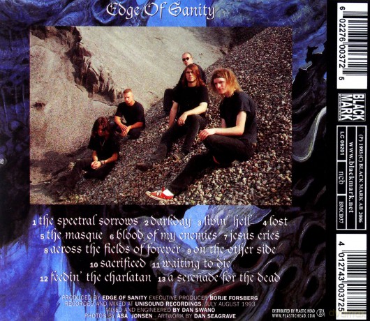 Edge Of Sanity: The Spectral Sorrows [CD]