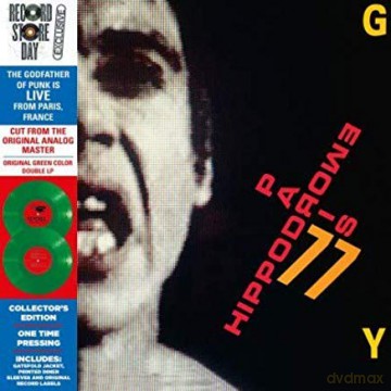 Iggy Pop: Live At Hippodrome Paris 1977 (Green) [Winyl]