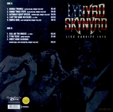 Lynyrd Skynyrd: Lynyrd'skynyrd - Best Of Live At Cardiff, Wales November 4 1975 [Winyl]