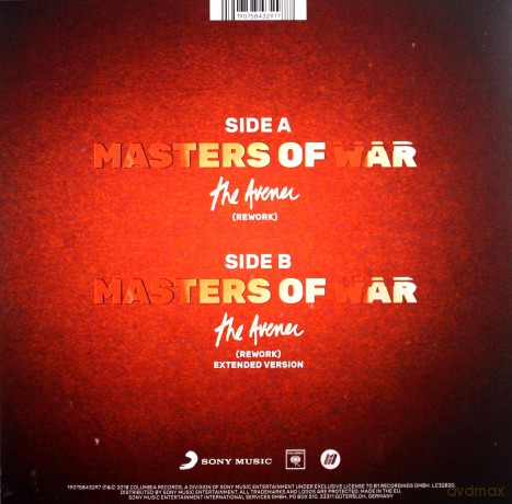 Bob Dylan: Masters Of War (The Avener Rework) [Winyl]