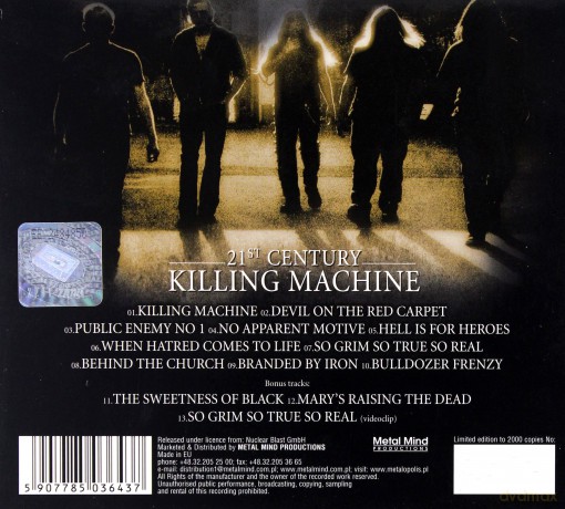 One Man Army And The Undead: 21st Century Killing Machine(In O-Card) (Remast+Bonus Tracks) (Digipack) [CD]