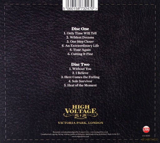 Asia: At High Voltage 2010 (digipack) [2CD]